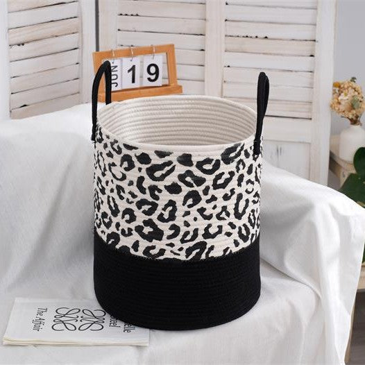 Decorative storage basket