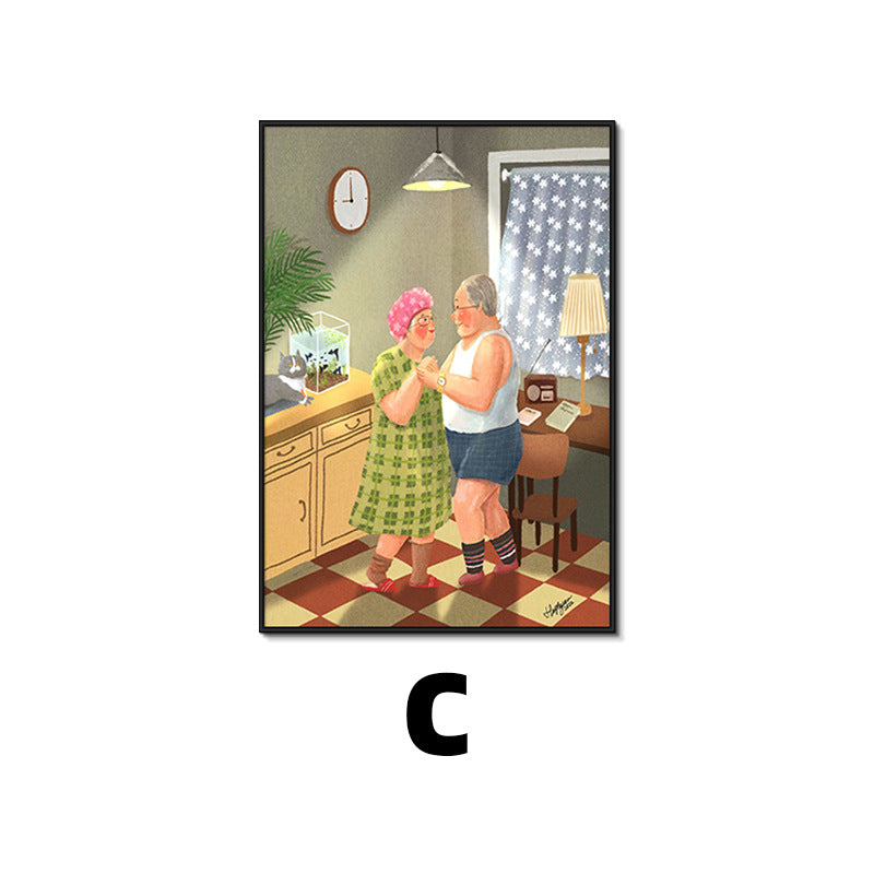 Decorative Illustrative Canvas Art