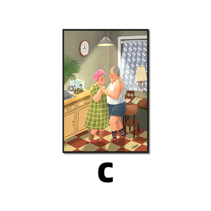 Decorative Illustrative Canvas Art