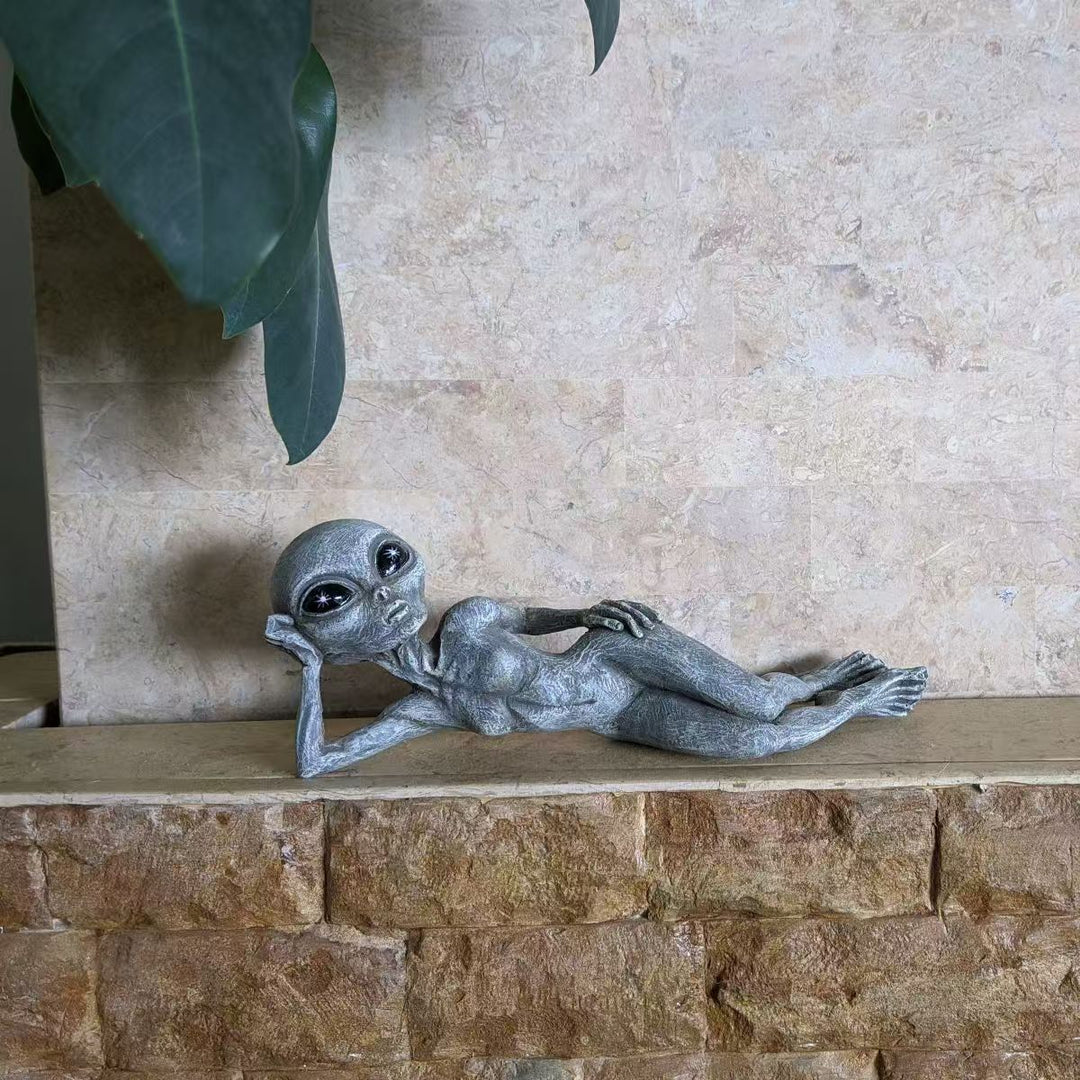 Whimsical Alien Figurine