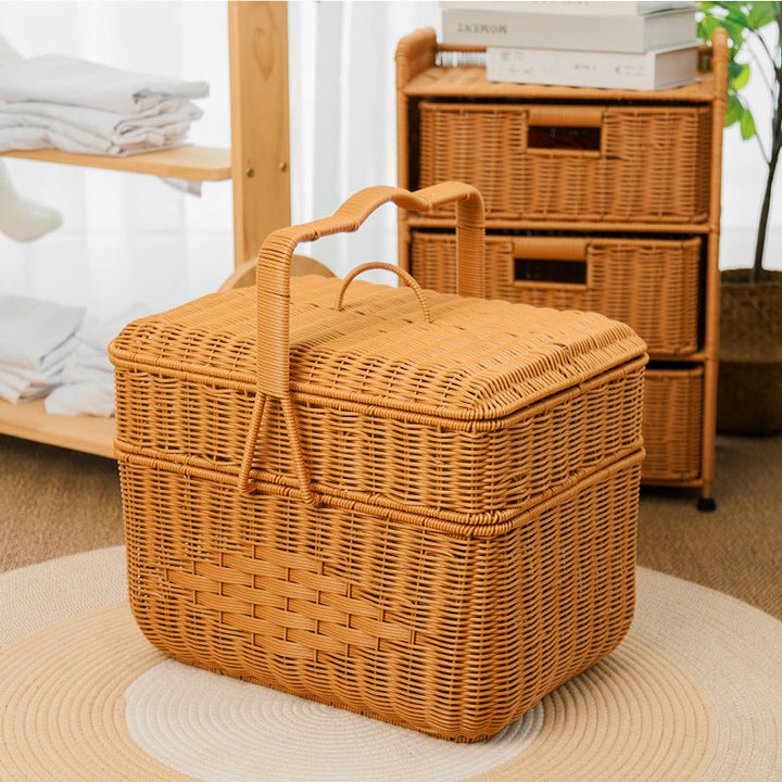 Round Woven Storage Basket