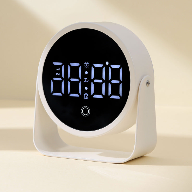 Digital bedside alarm clock with touch function