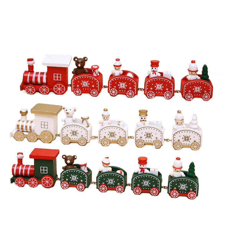 Decorative Christmas Train Set