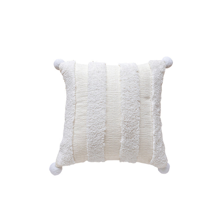 Luxurious Textured Throw Pillow