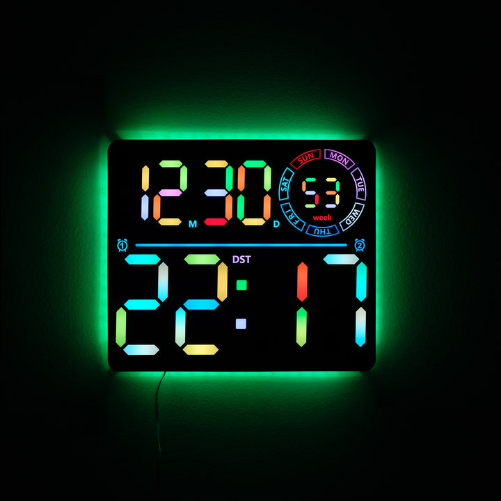 Digital Wall Clock