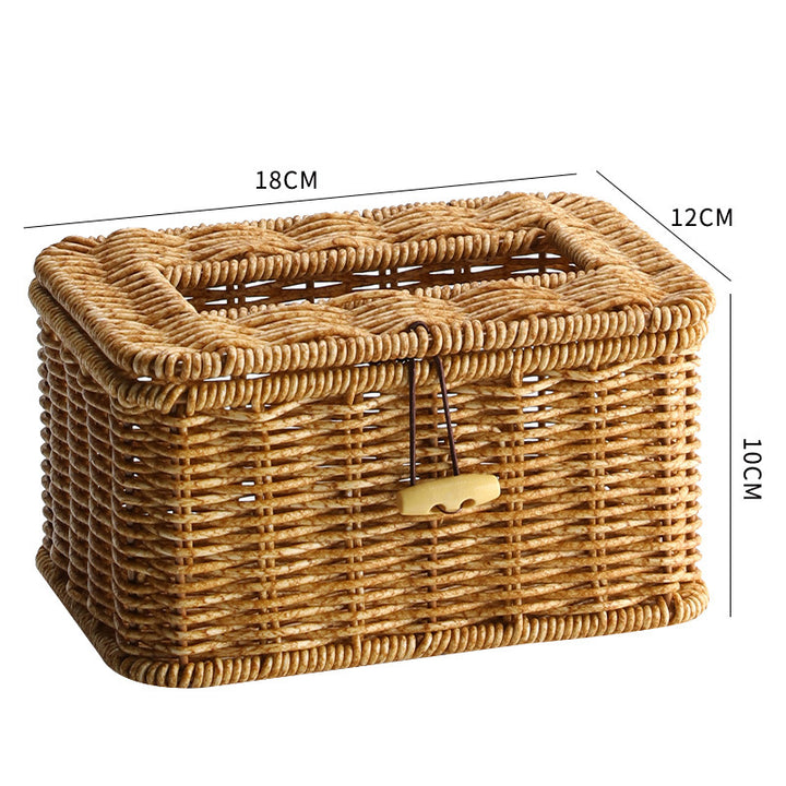 Handcrafted Basket Storage Box
