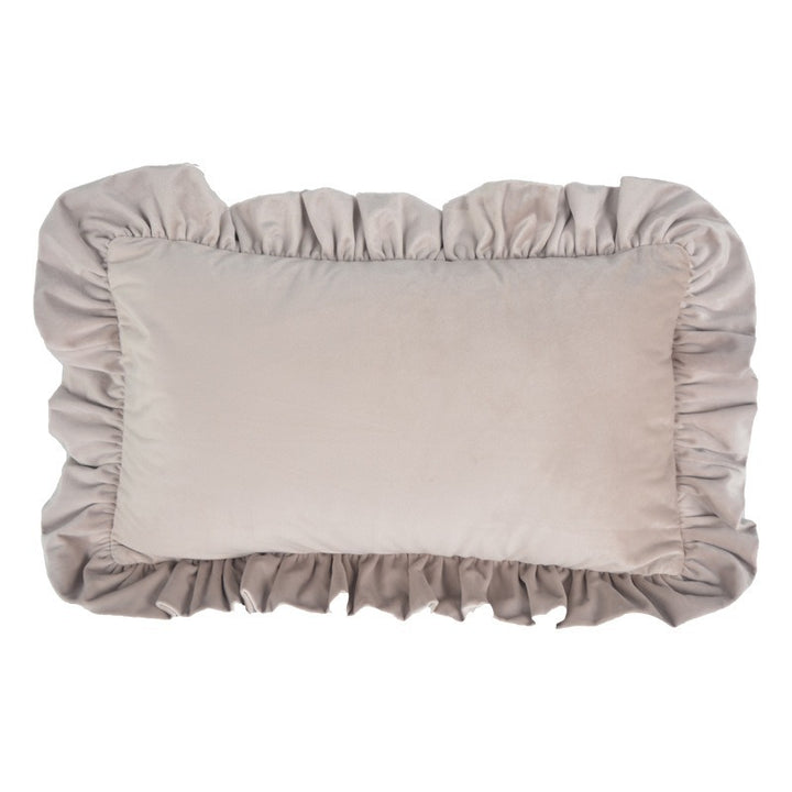 Ruffled Decorative Throw Pillow