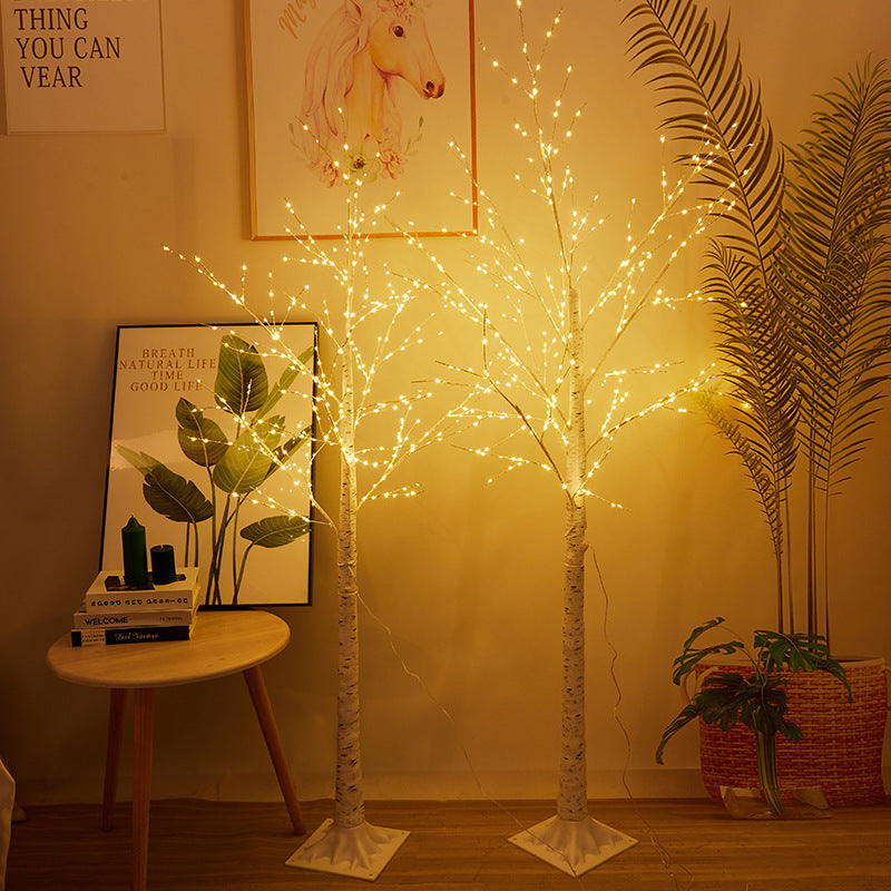 LED Birch Branch Floor Lamp
