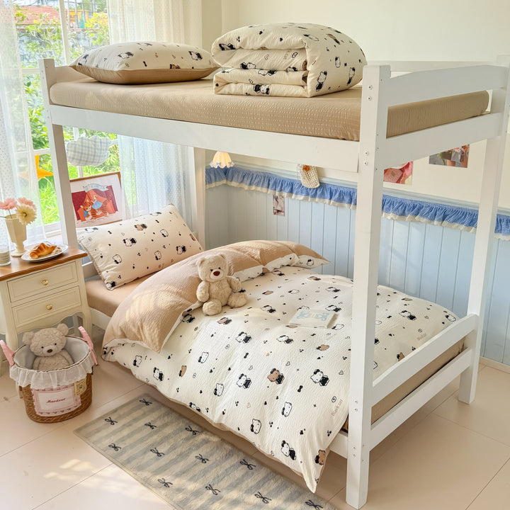 Geometric Patterned Bedding Set