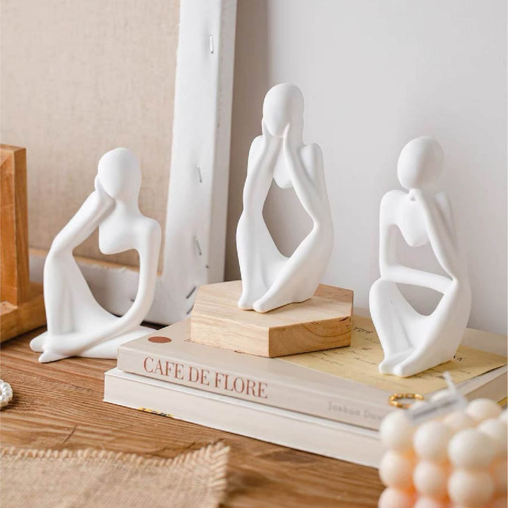 Abstract Figurative Sculpture Set
