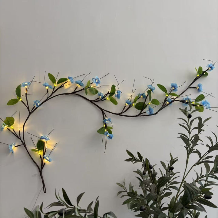 Ornate LED Cherry Blossom Wall Light