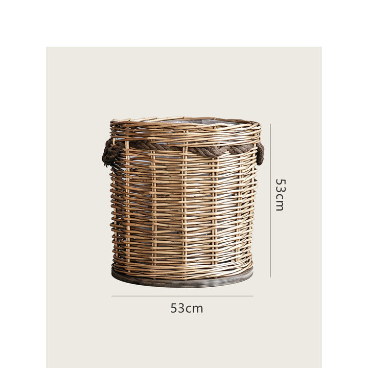 High-quality storage basket made of willow