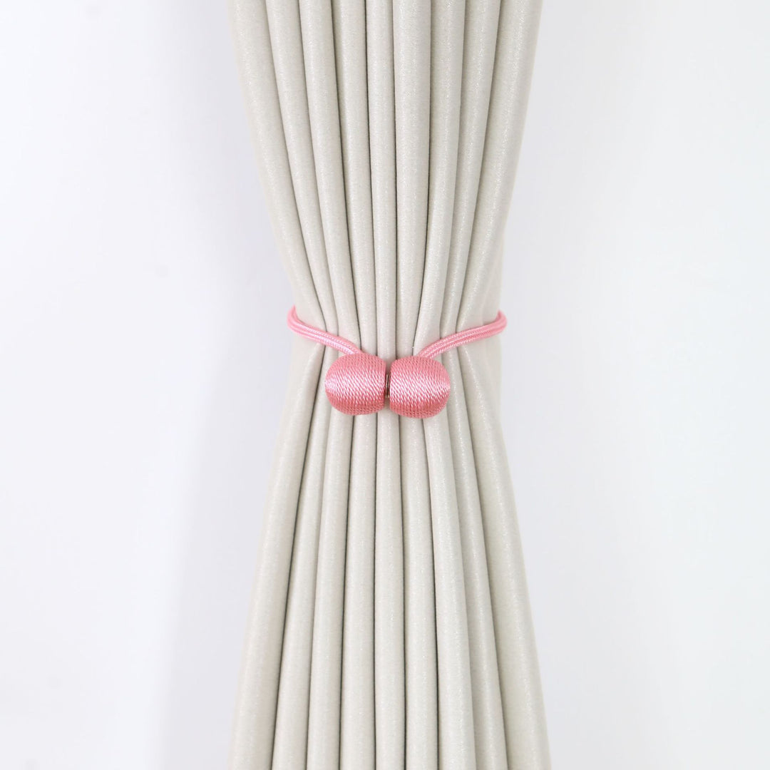 Decorative curtain tieback