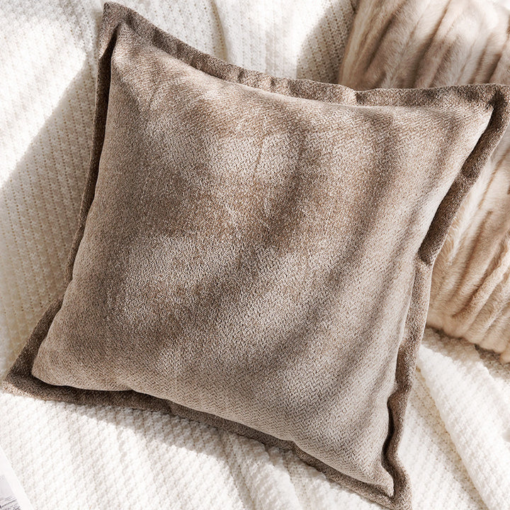 Decorative Throw Pillow with Textured Finish for Living Room