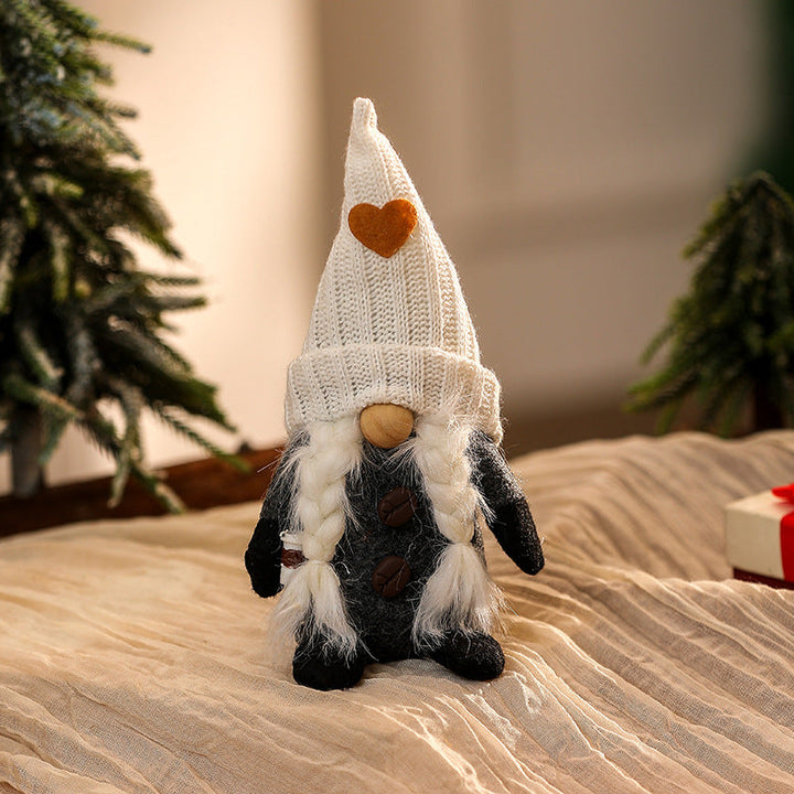 Decorative Christmas gnome figure