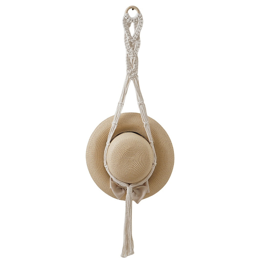 Macrame Hat Holder