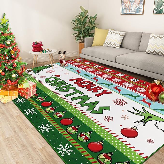 Festive Holiday Area Rug