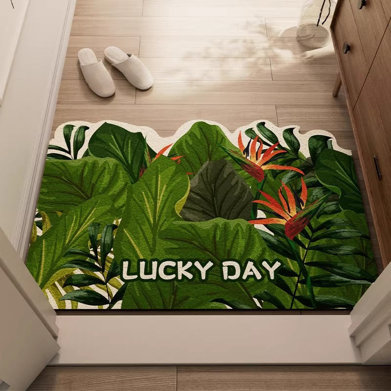 Forest-Themed Non-Slip Bath Mat