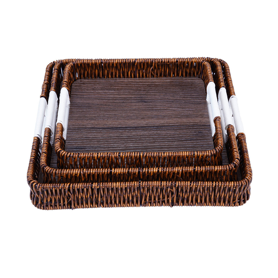 Stylish Handwoven Serving Tray