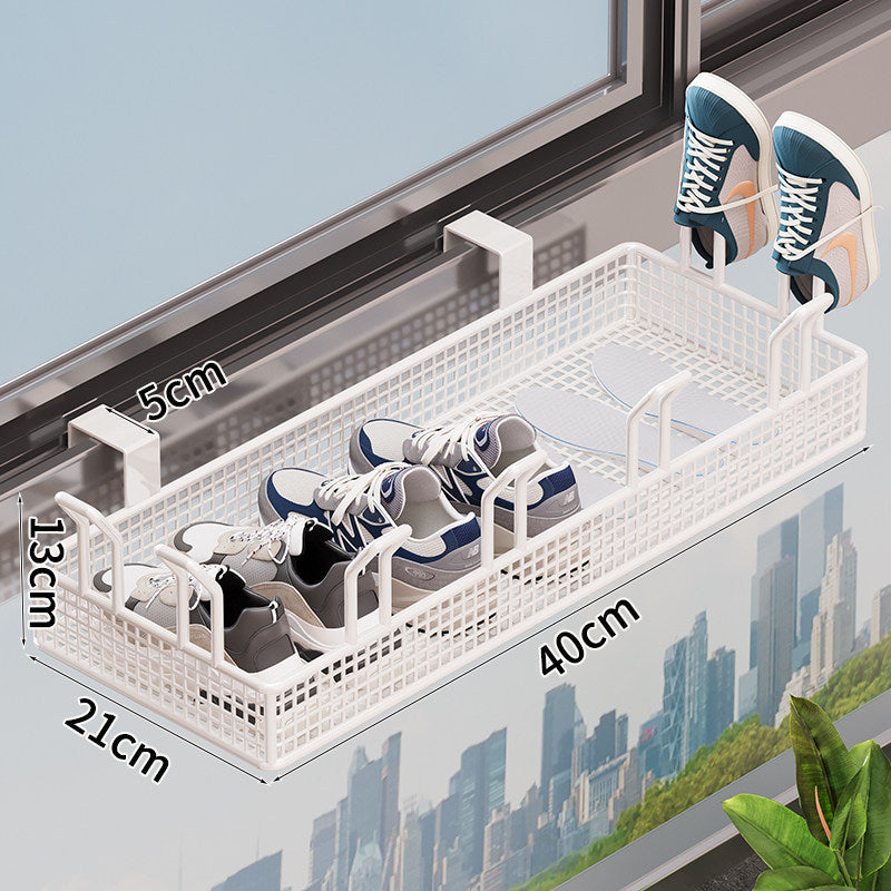 Adjustable Shoe Organizer for the Door