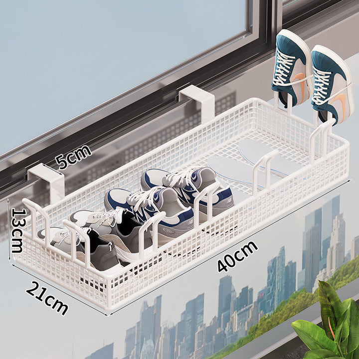 Adjustable Shoe Organizer for the Door