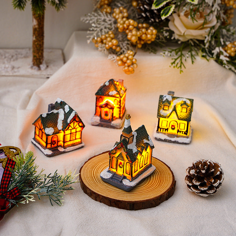 Illuminated Christmas decoration figure