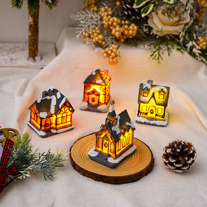 Illuminated Christmas decoration figure
