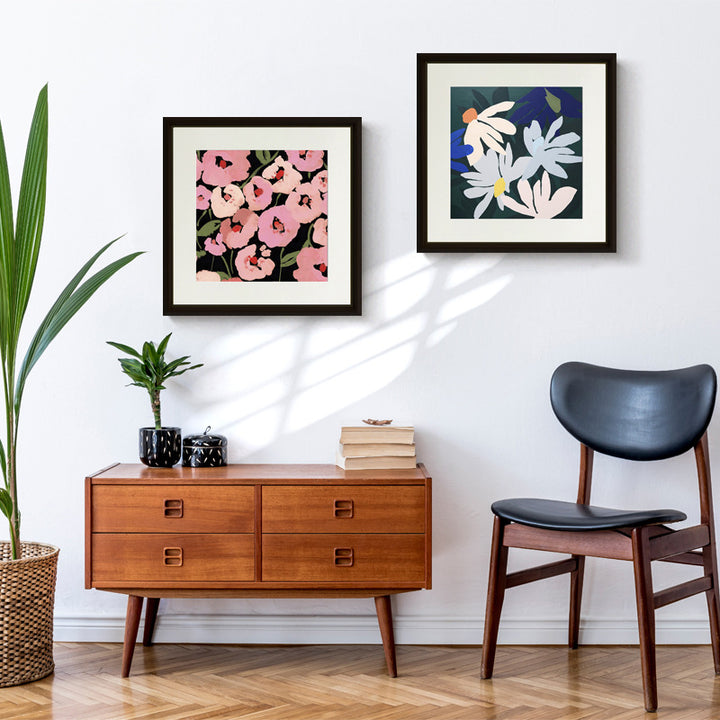 Framed Botanical Leaf Art Print