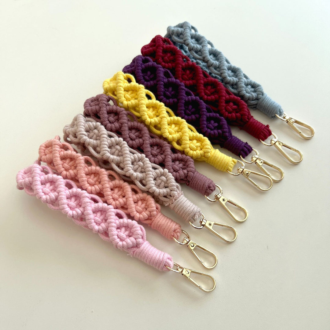 Handcrafted Macrame Keychain