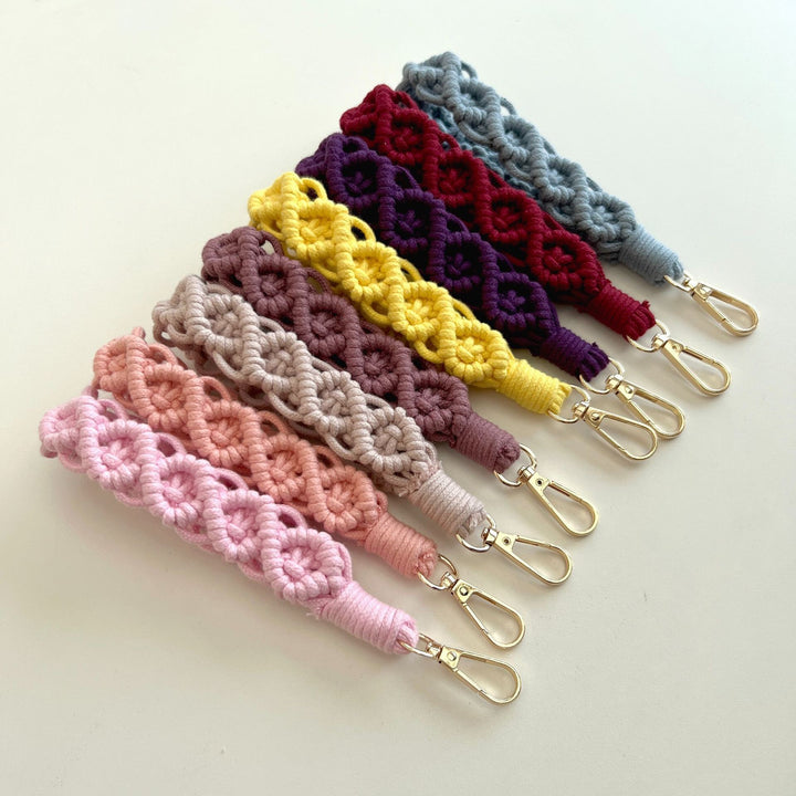 Handcrafted Macrame Keychain