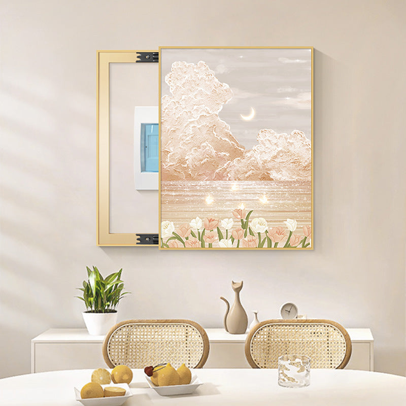 Decorative Floral Landscape Art Print
