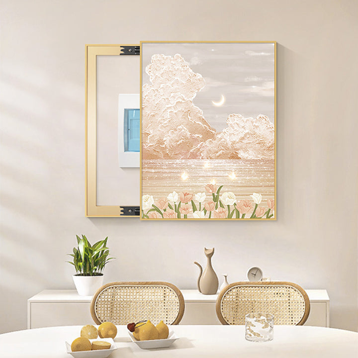 Decorative Floral Landscape Art Print