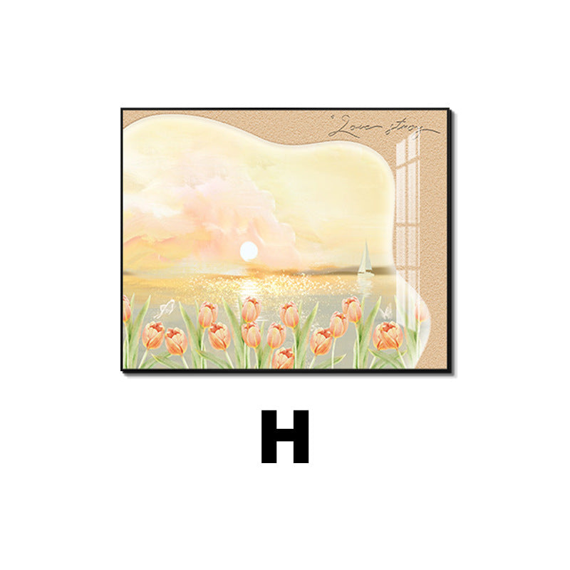 Floral Landscape Canvas Art