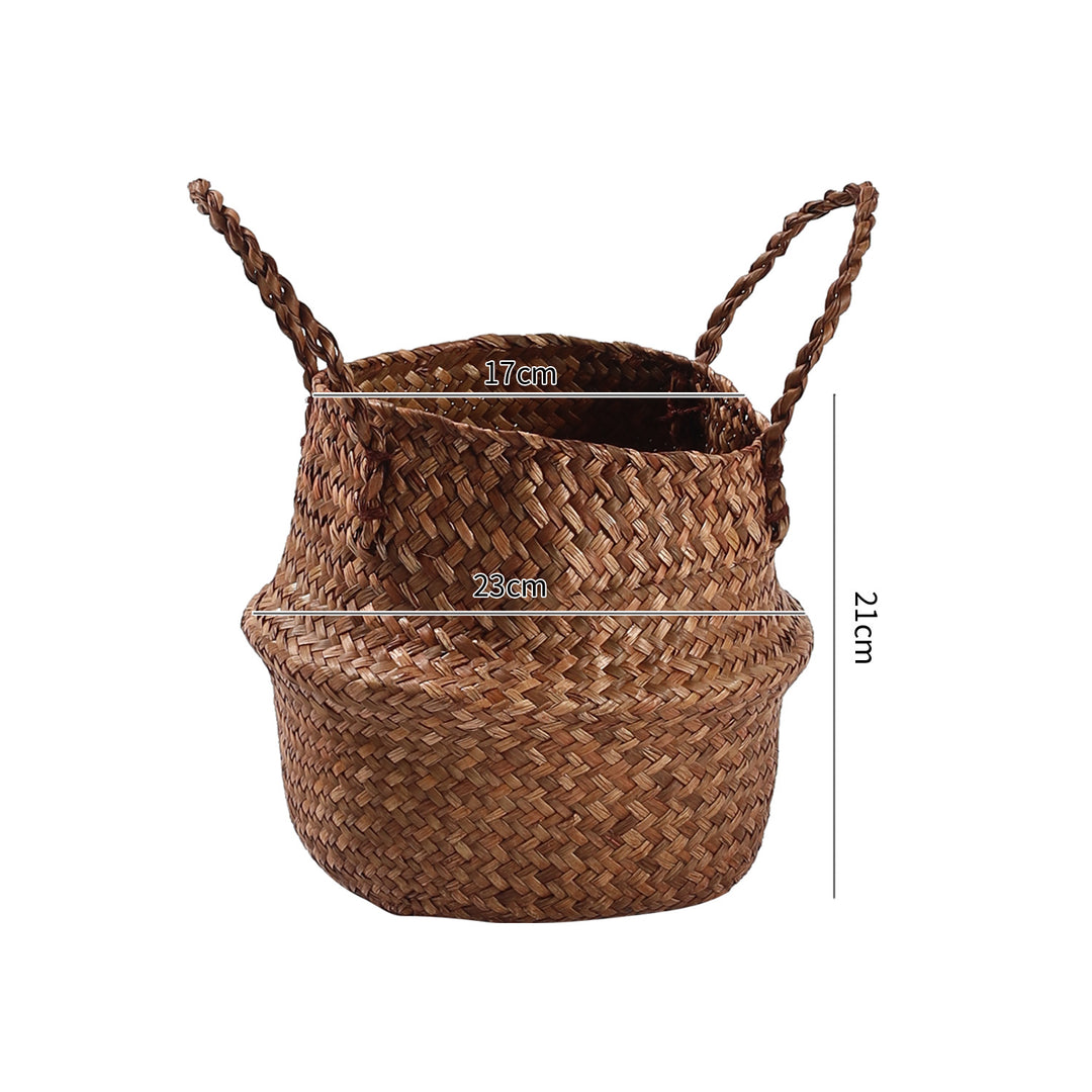 Handcrafted Woven Storage Bucket
