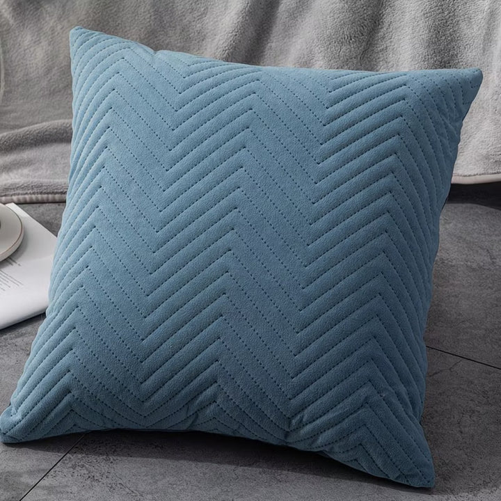 Textured Herringbone Pattern Cushion