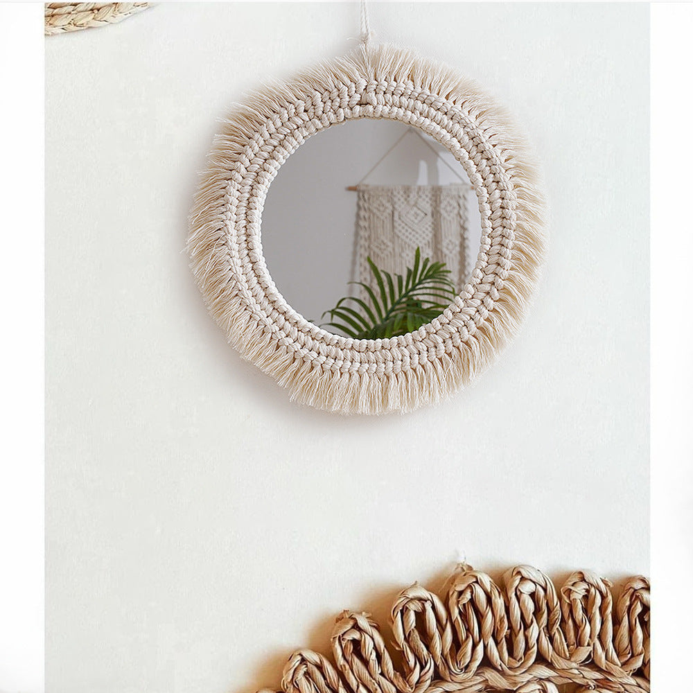 Decorative Macrame Wall Mirror