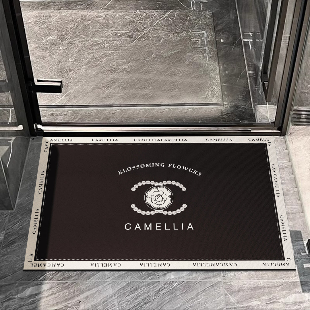 Elegant Oval Decorative Area Mat