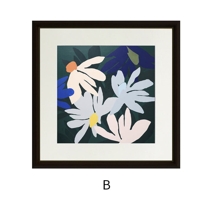 Framed Botanical Leaf Art Print
