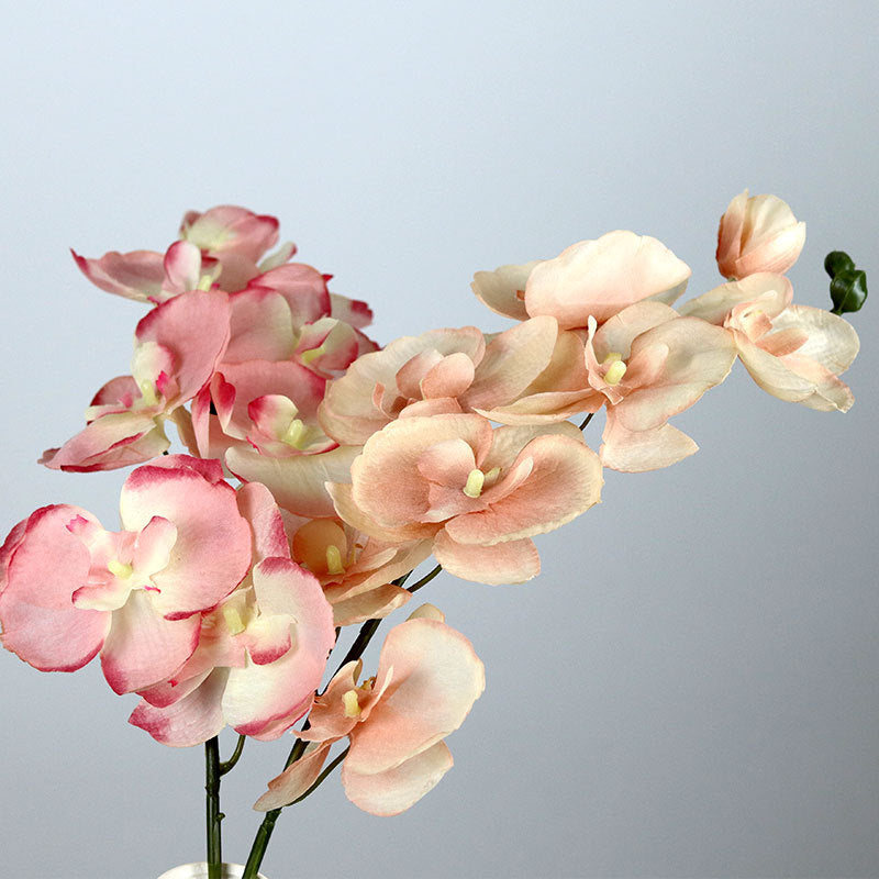 Faux Orchid Floral Spray