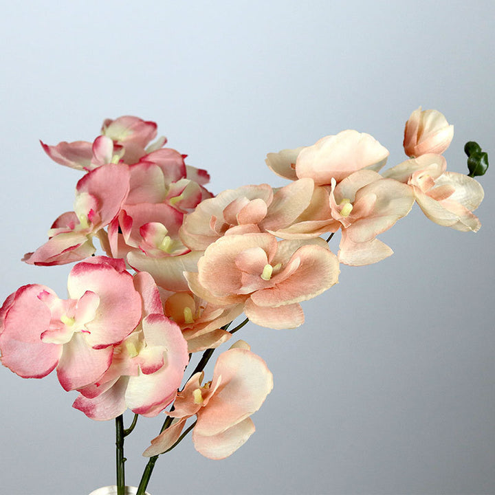 Faux Orchid Floral Spray