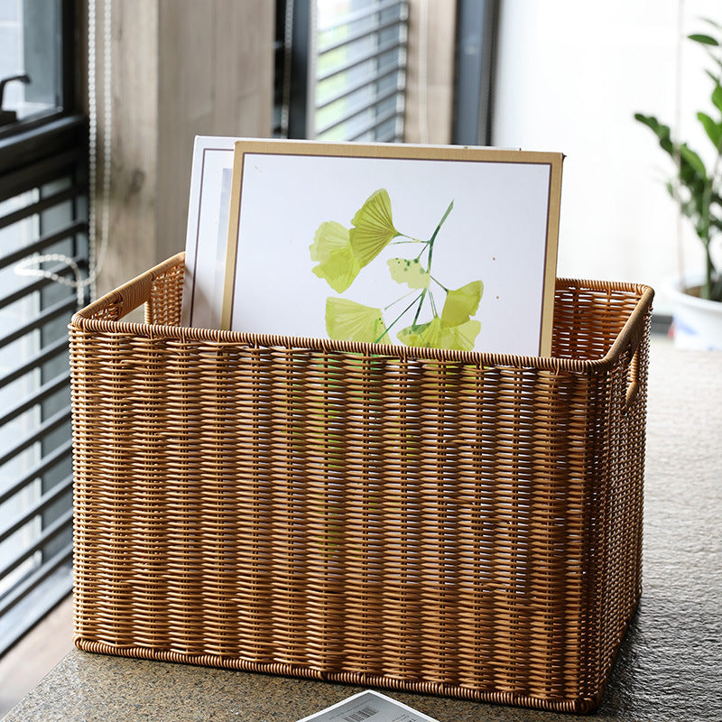 Woven Laundry Storage Hamper