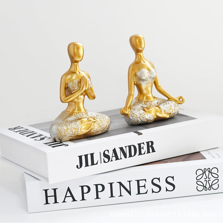 Decorative Meditation Figurine