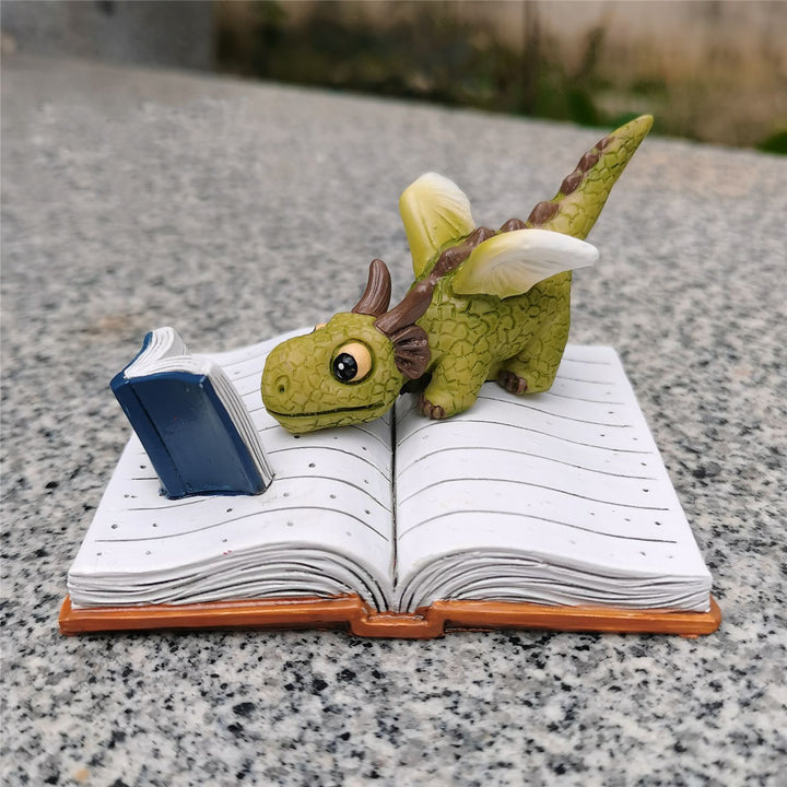 Whimsical Dragon Study Figurine