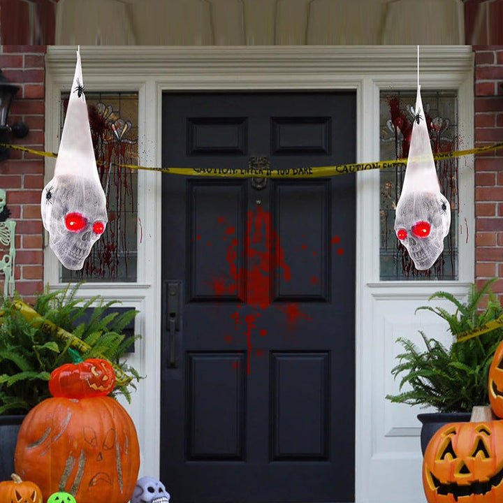 Hanging Scary Skull Decoration