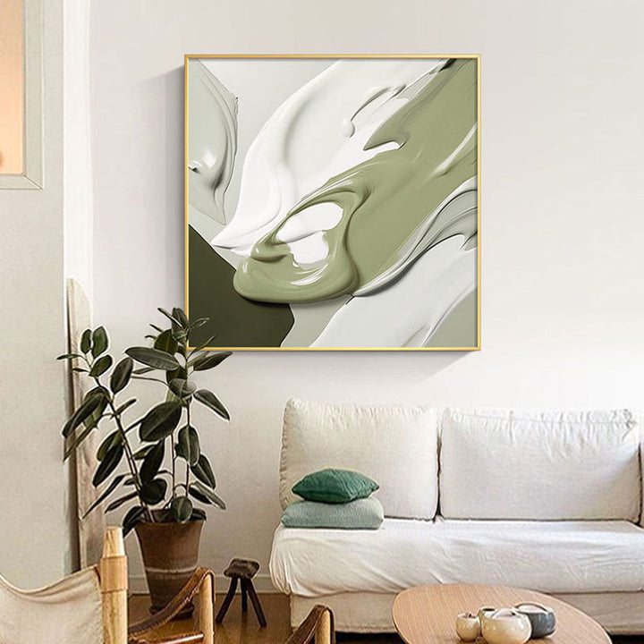 Abstract Paint Texture Wall Art