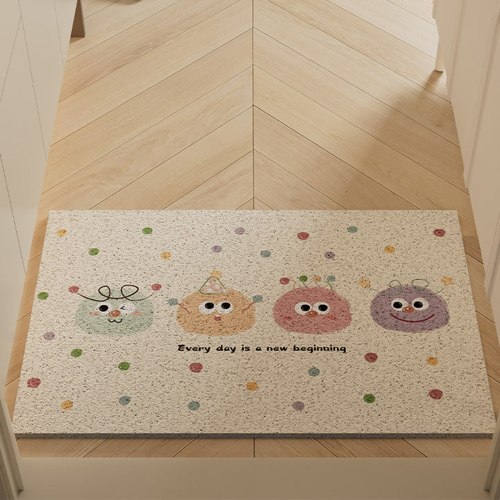 Fun Character Welcome Mat