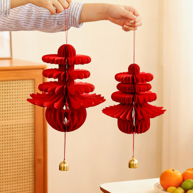 Festive paper lantern