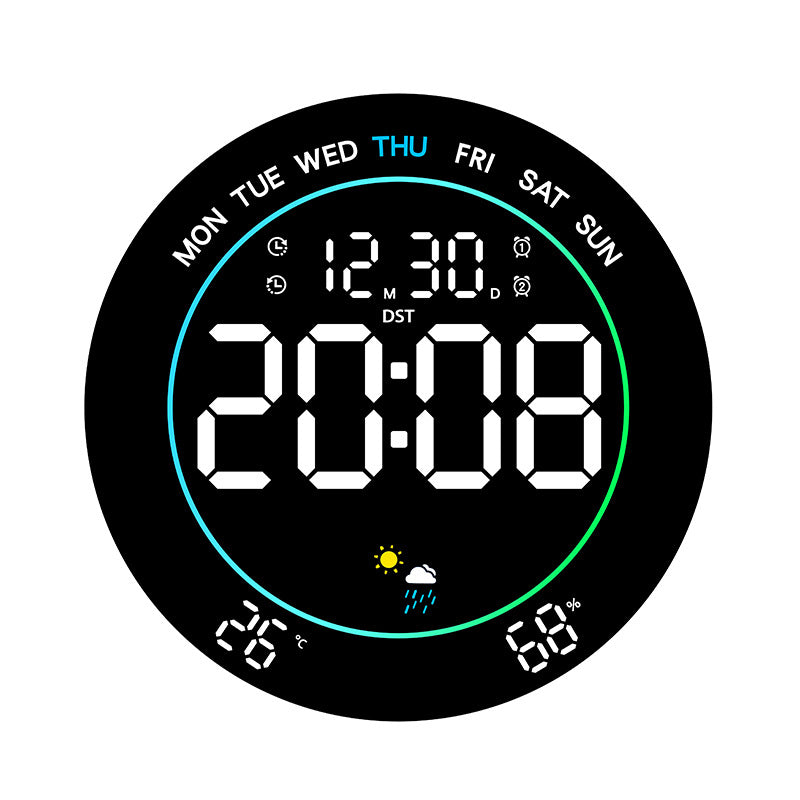 Digital Weather Alarm Clock