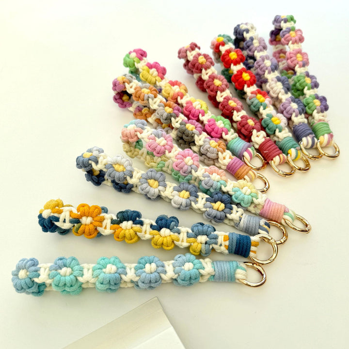 Handcrafted Macrame Keychain Holder