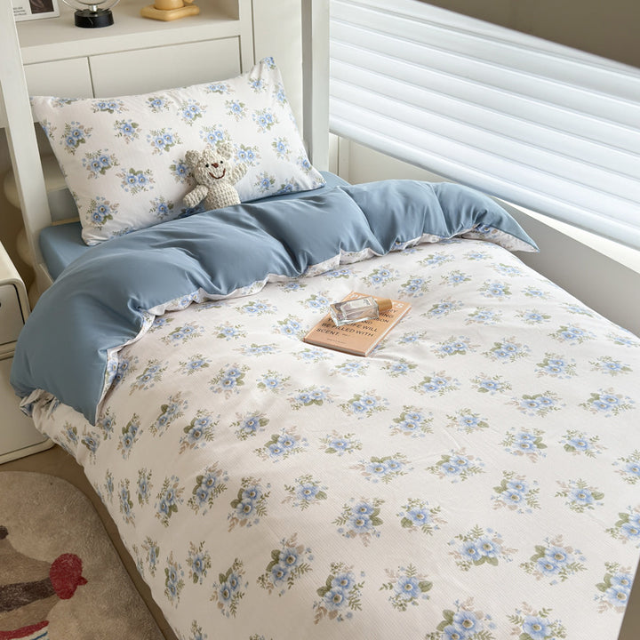Polka Dot Patterned Duvet Cover Set
